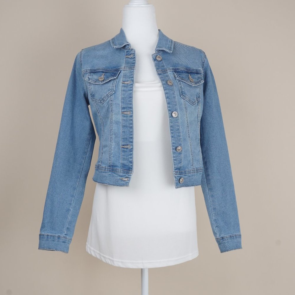 New Sone- Washed Denim Jean Jacket